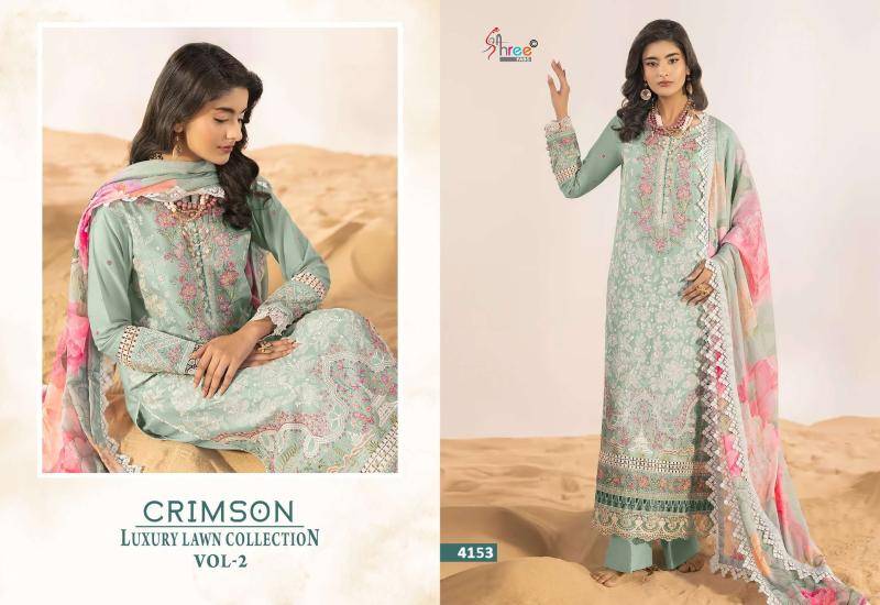 Shree fabs crimson vol-2 Dress materials wholesale rates in Pune